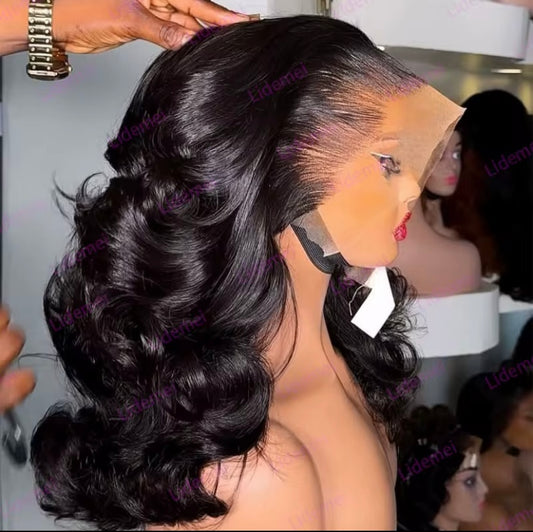 Wholesale Raw Indian Hair 13x4 Lace Front Wig – Loose Body Wave HD Lace