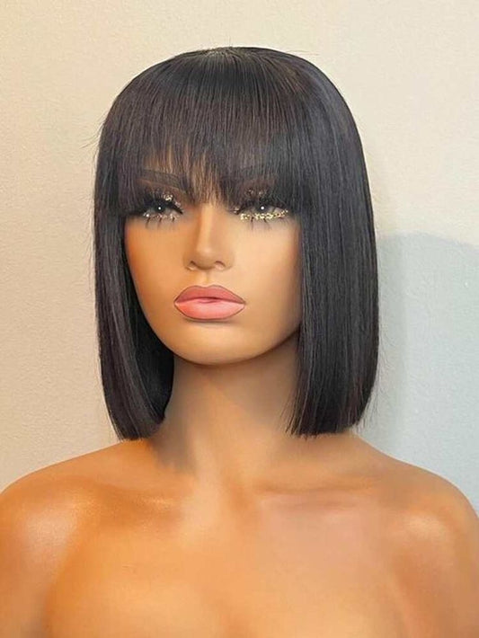 13A Fringe 2x4 Bob (Human Hair)