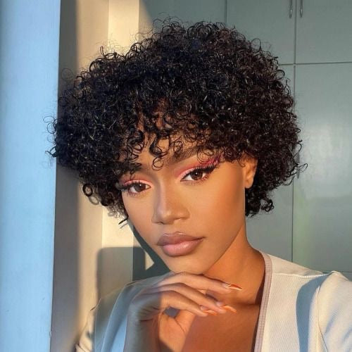 8194 Curly Pixie (Human Hair)
