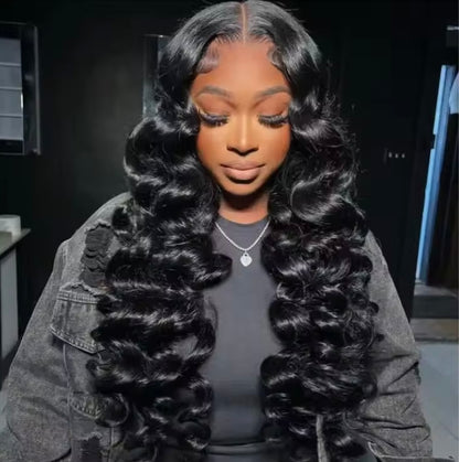 Loose Deep Wave 13x4 Full Lace Frontal Wig