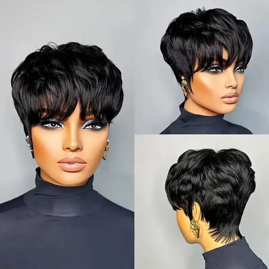 0701 Pixie Wig (Human Hair)