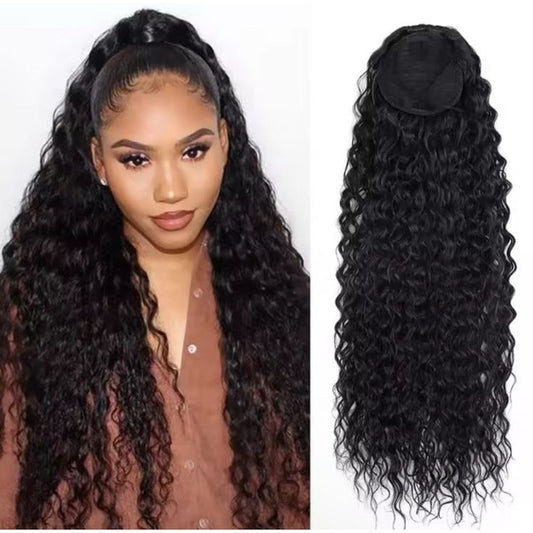 14A Curly Brazilian Ponytail (Human Hair)
